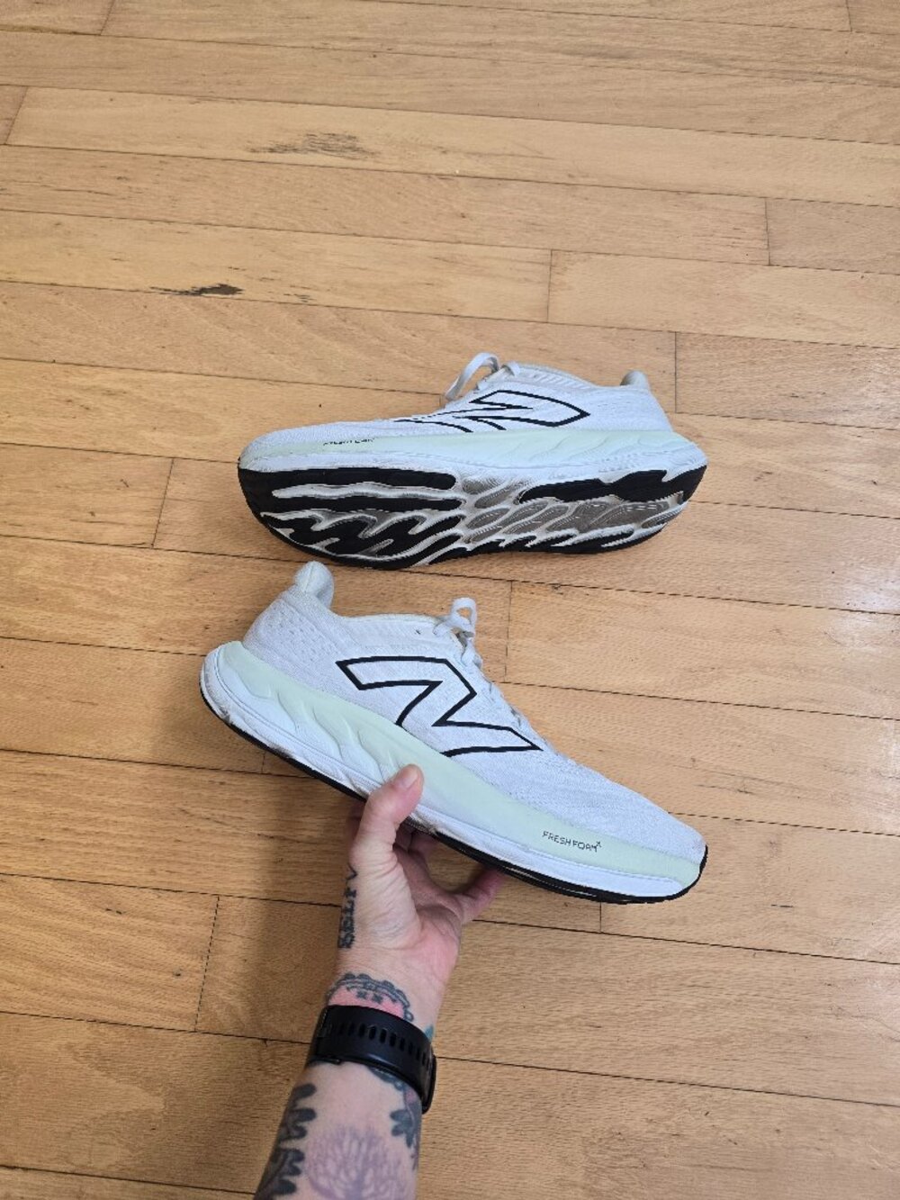 New Balance | Fresh Foam X Vongo v6 white running sneakers | MENS 11.5
